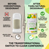 TIARA Whole Body All Natural Deodorant for Women, Aluminum Free Deodorant for Men, Safe for Kids Use All Over Body, Paraben Free, No Chemicals Vegan & Non Toxic, Travel Size Melon & Cucumber
