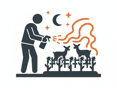 Spraying Rotten-Egg Deer Repellent Every Weekend